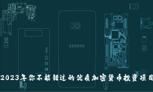 2023年你不能错过的优质加密货币投资项目